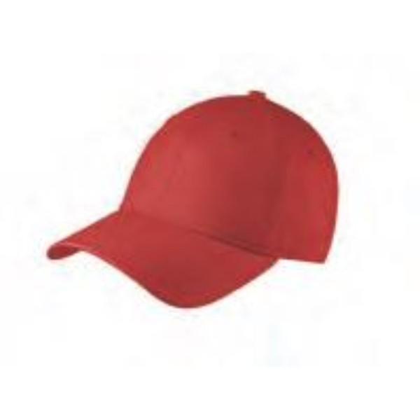 DXB China Cotton Brush Caps style 7a Red